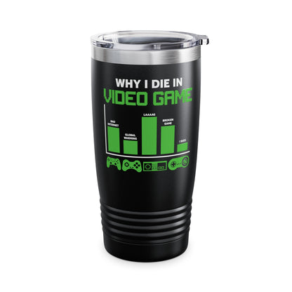 Video Games Funny Gamer Boys Teens Funny I'm Gaming Tumbler