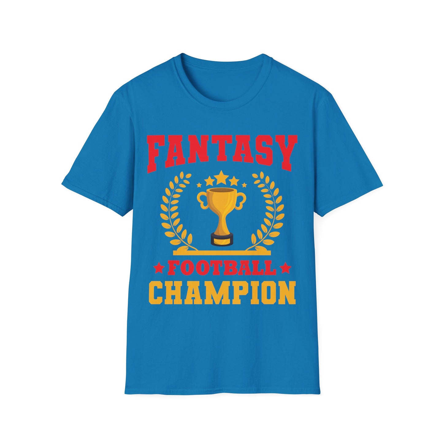 Funny Fantasy Football League Champion Footballer T-Shirt Men Women