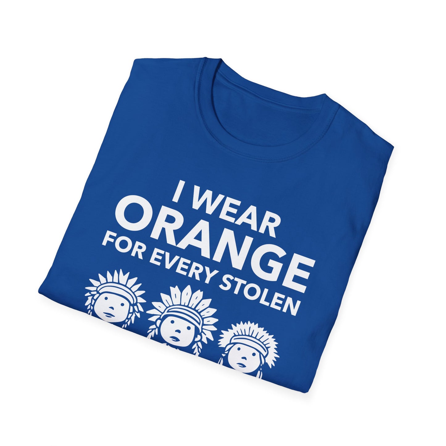 I Wear Orange for Every American Native Child Indian Pride T-Shirt for Men Women