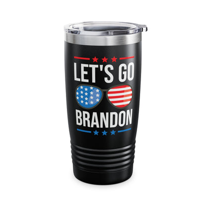 Vintage Old American Lets Go Brandon Sunglasses Tumbler Men Women