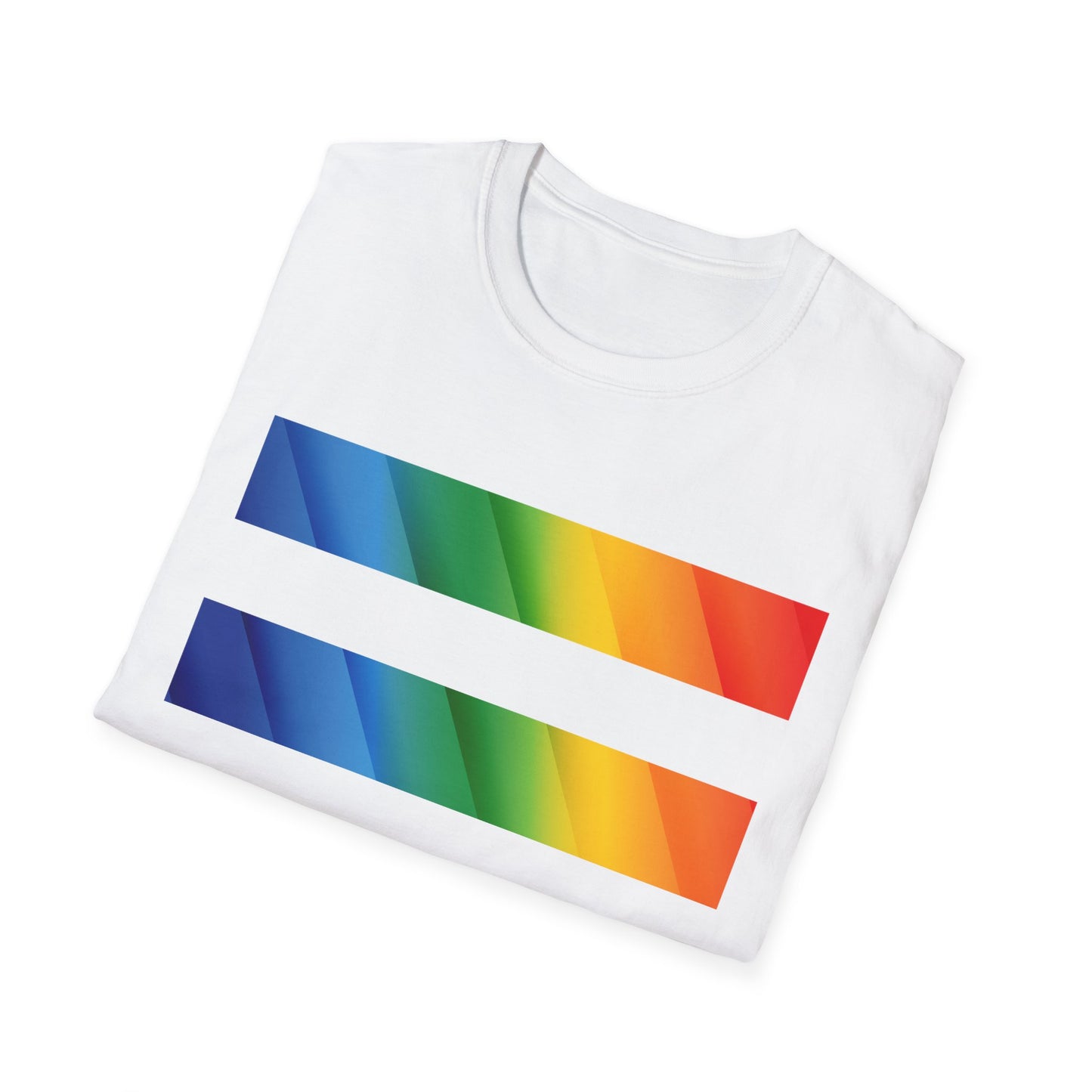 Equal Sign Lesbian Flag Bi Equality Support LGBT Gay T-Shirt for Men Women