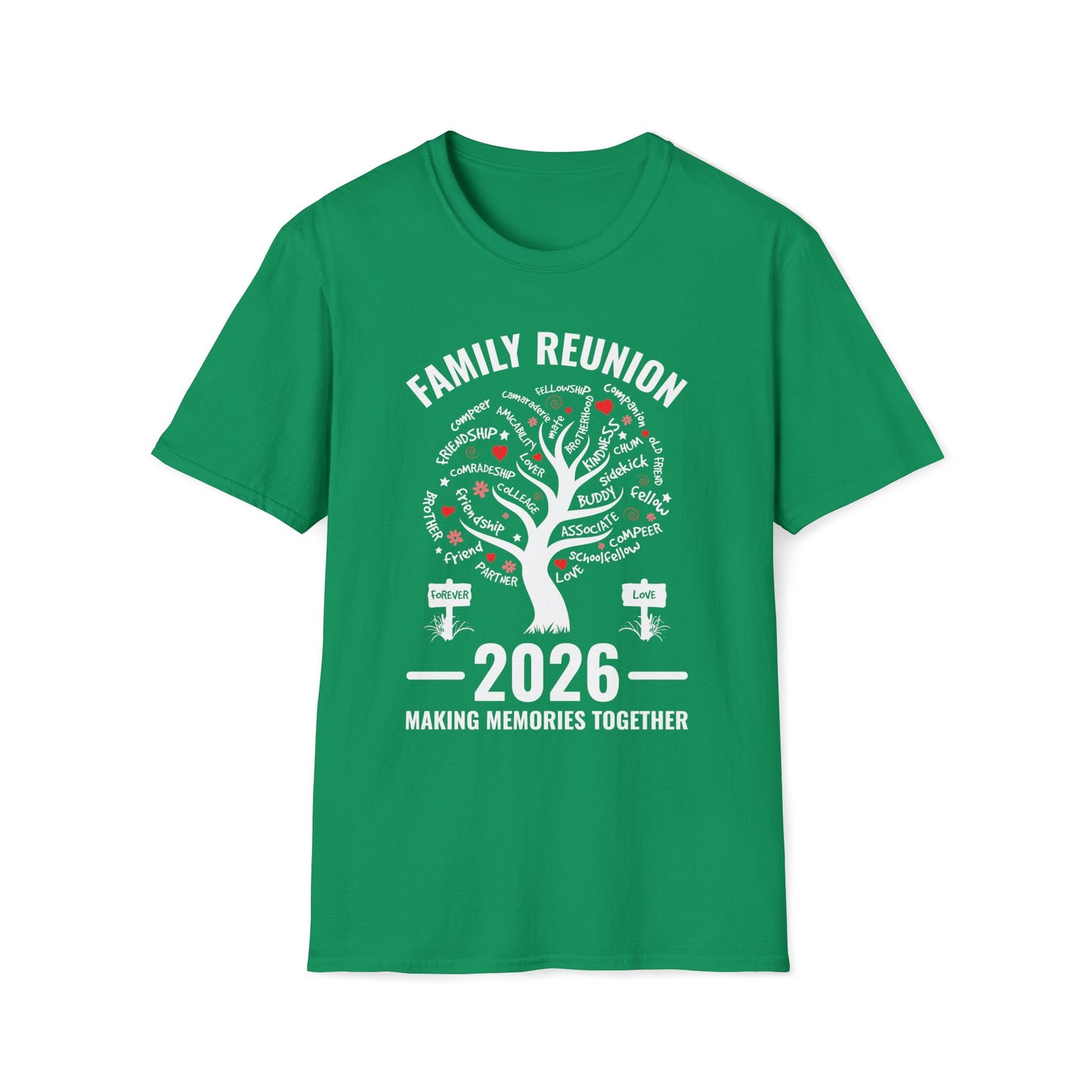 Making Memories Family Matching Group Family Reunion 2026 T-Shirt For Men Women