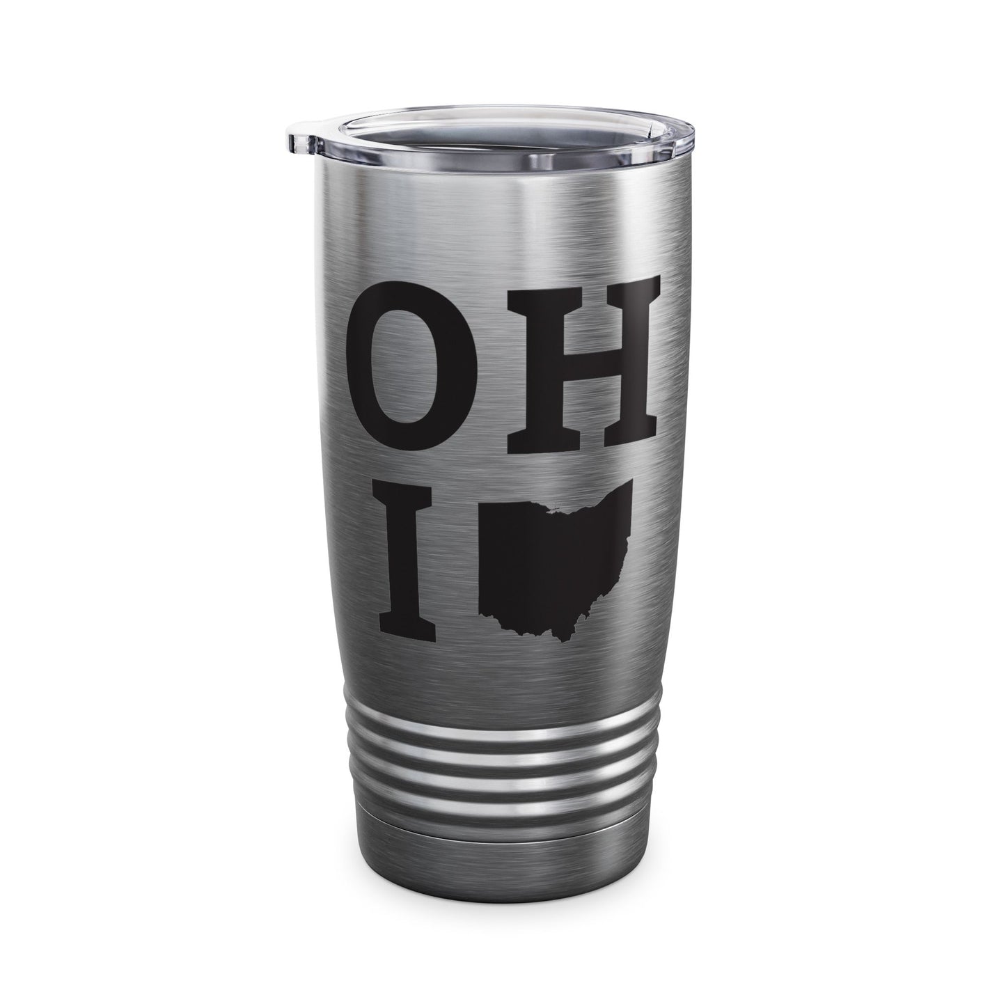 Vintage State of Ohio Flag Map Distressed Tumbler Men Women