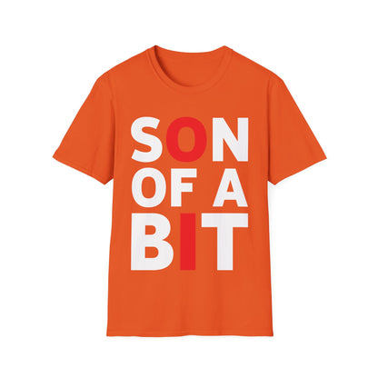 Son Of A Bit Computer Science Binary Code IT Tech Programmer T-Shirt