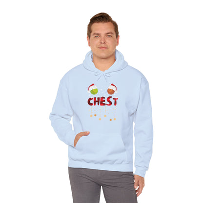 Chest Nuts Matching Chestnuts Funny Christmas Couples Chests Hoodie