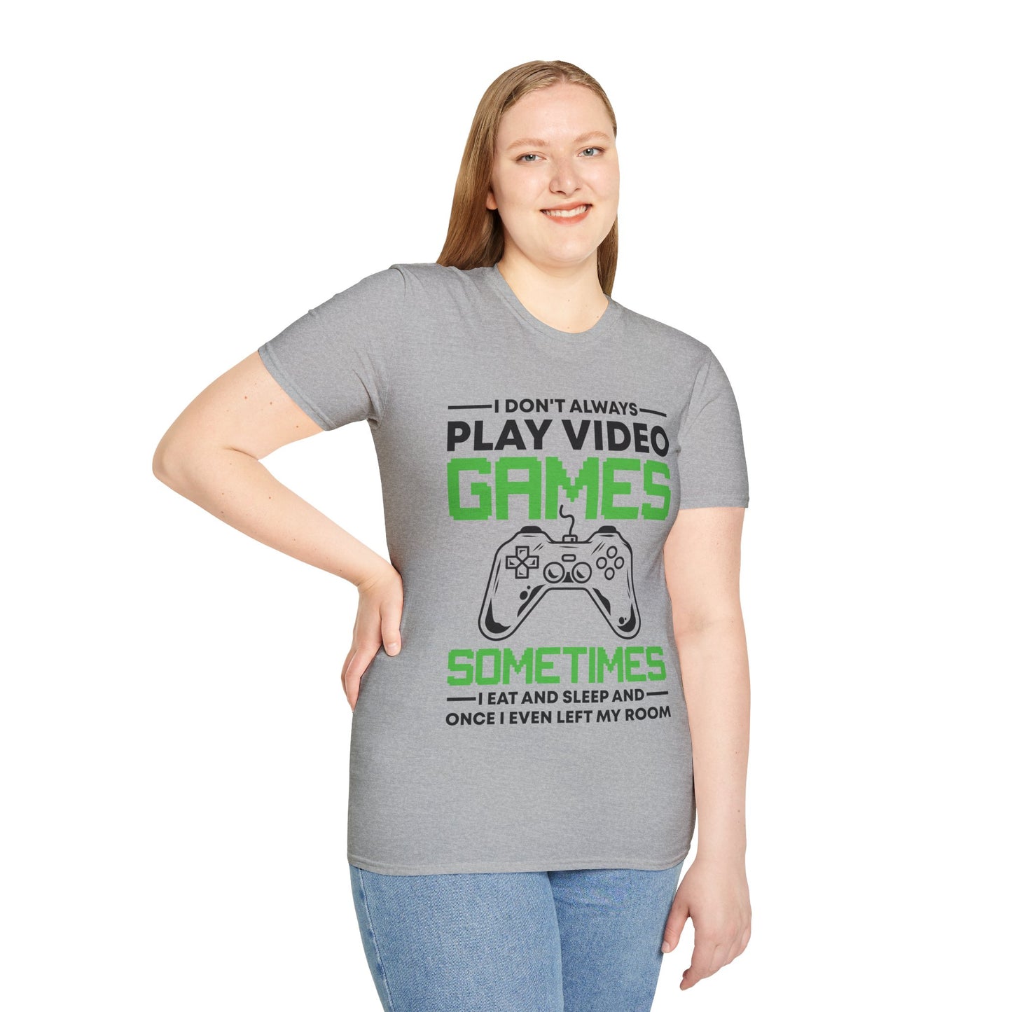 Funny I Don't Always Play Video Games, Gifts For Gamers Gaming Men Women Kids T-Shirt