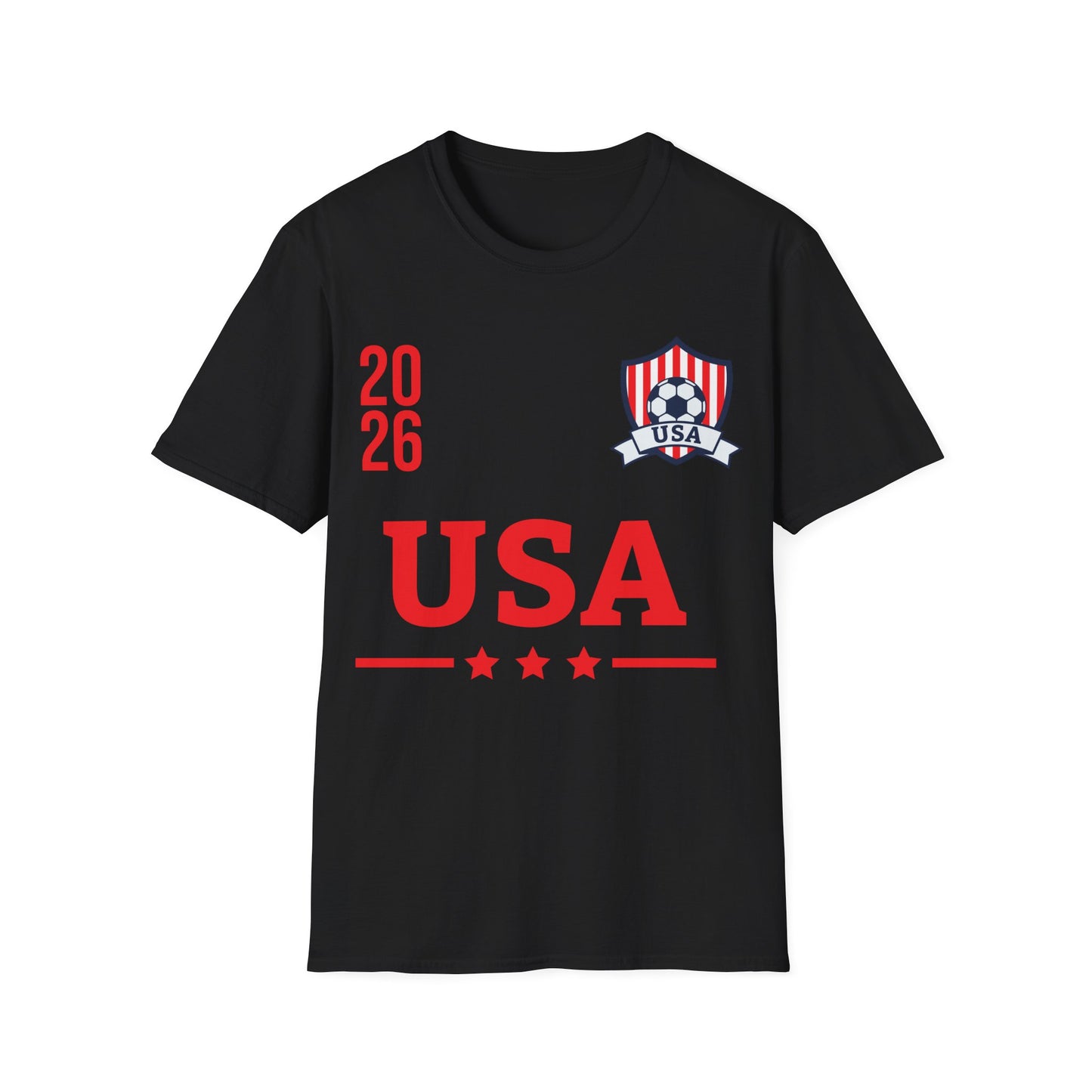 USA Soccer Tee Flag Football Shirt Gift 2026 T-Shirt