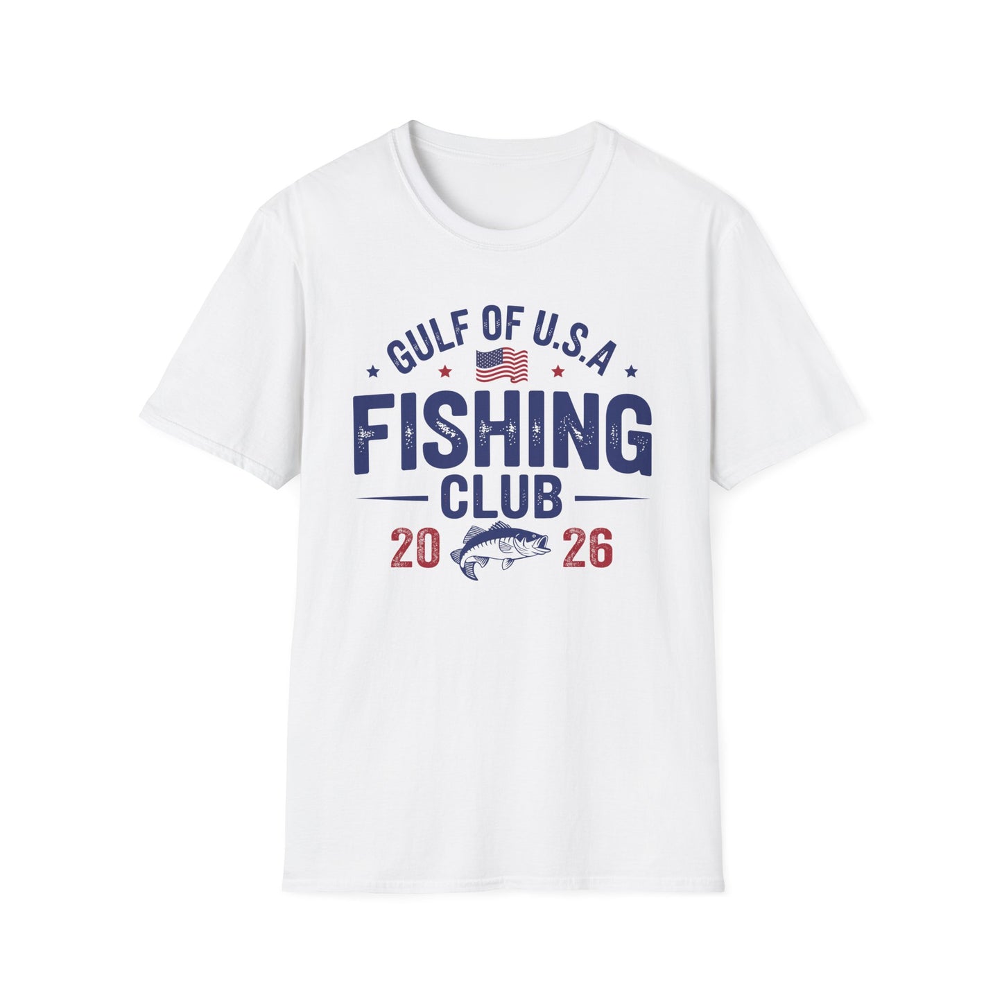 Funny Gulf of US America Fishing Club Hobby Fisher T-Shirt For Men Women