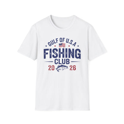 Funny Gulf of US America Fishing Club Hobby Fisher T-Shirt For Men Women