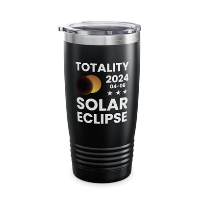 Totality Solar Eclipse 2024 America Retro Total Eclipse Tumbler For Men Women Tumbler