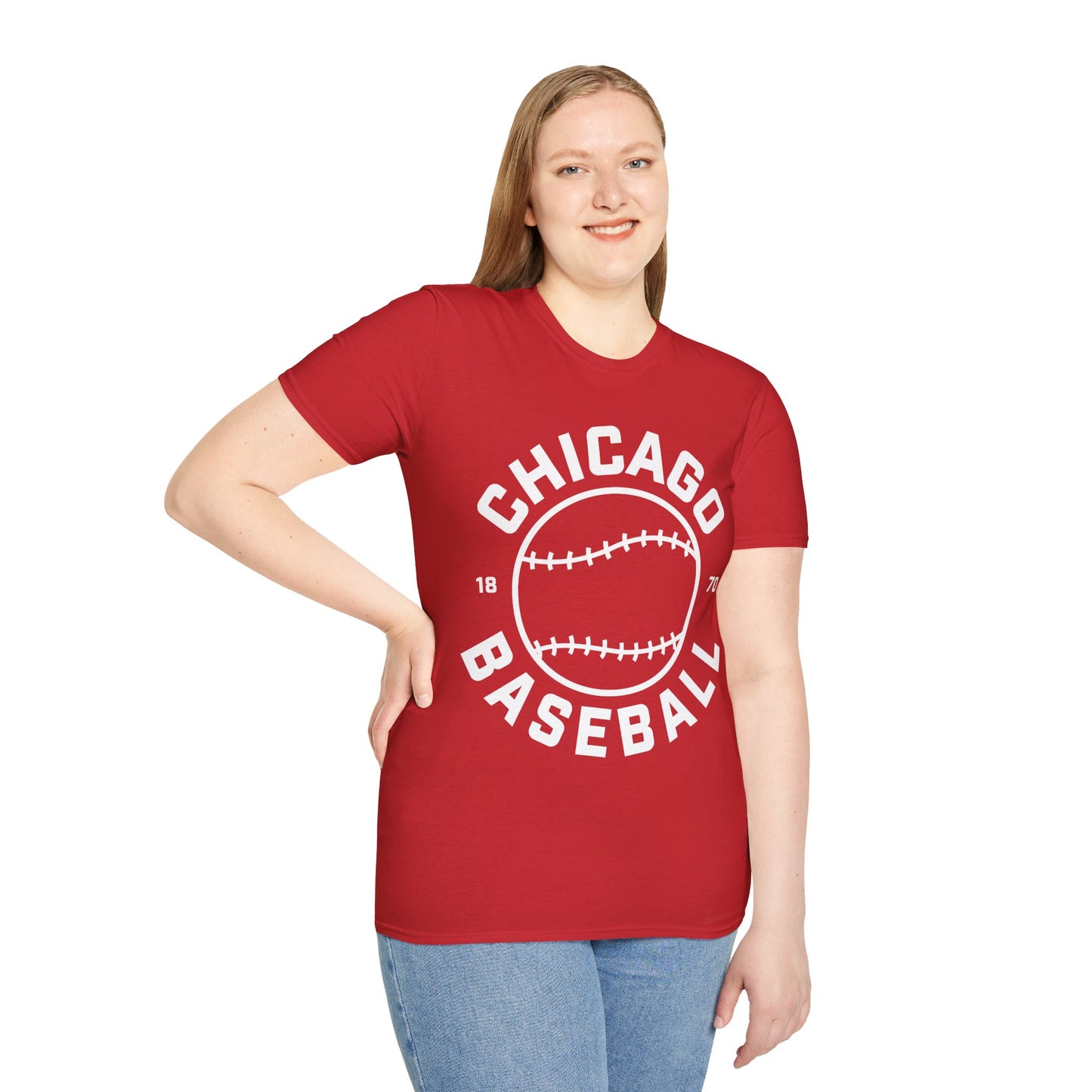 Chicago Baseball Gameday Fan Gear Sports Baseballer T-Shirt For Men Women T-Shirt