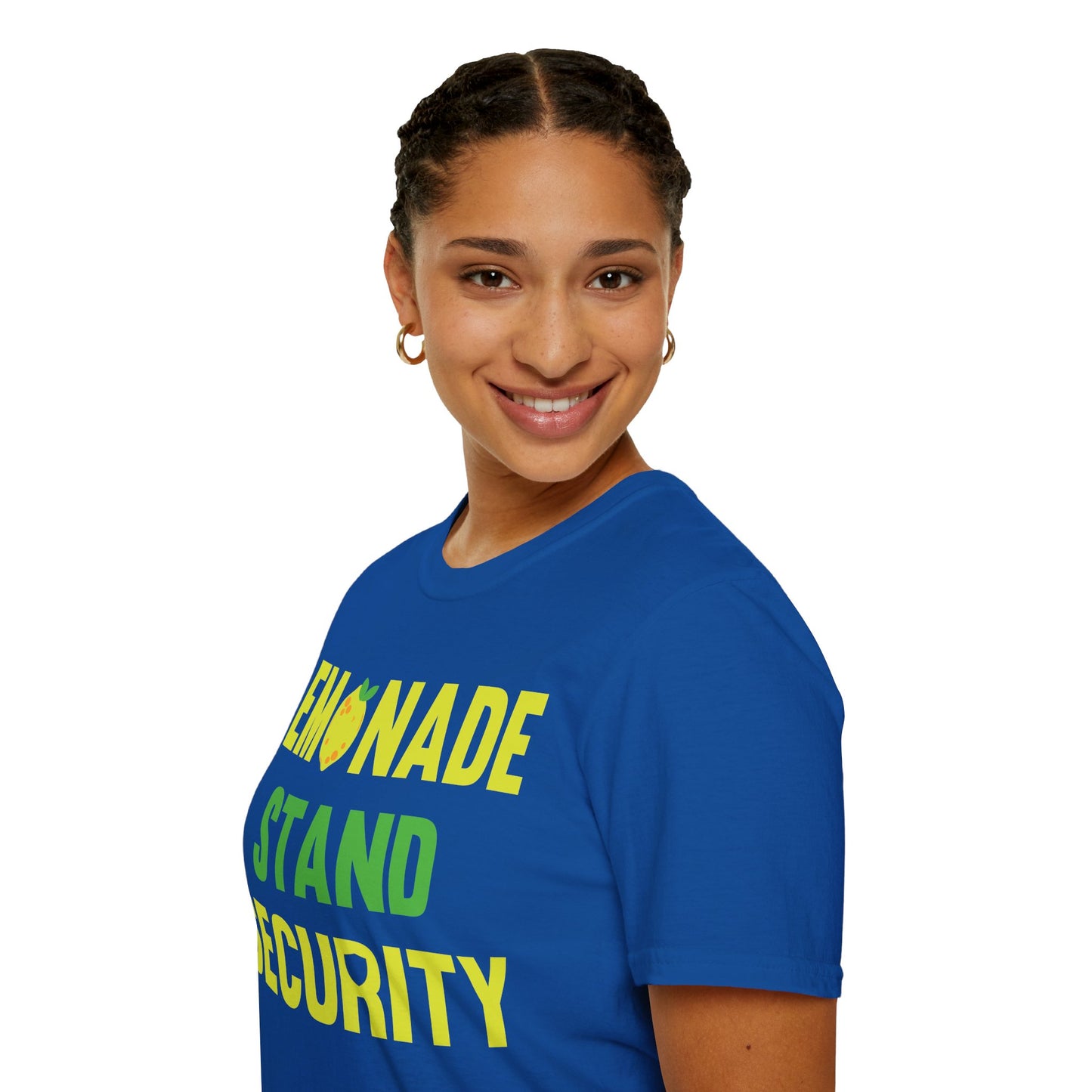 Funny Lemonade Stand Security Summer T-Shirt For Men Women T-Shirt