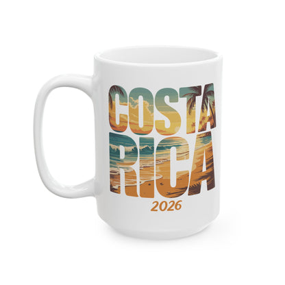 Costa Rica 2026 Making Memories Matching Family Vacation Coffee Mug For Men Women