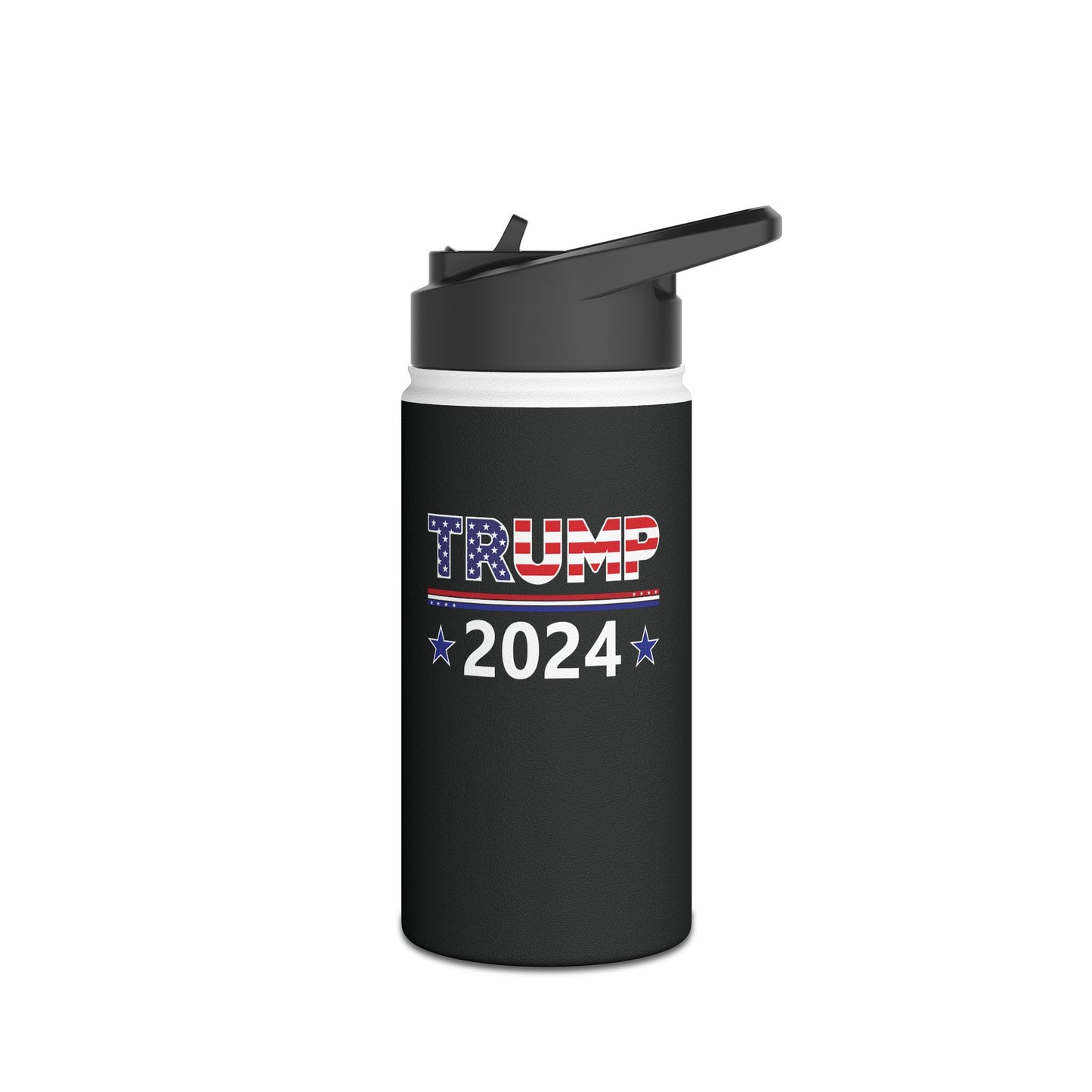 Pro Trump 2024 President 45 Water Bottle For Men Women