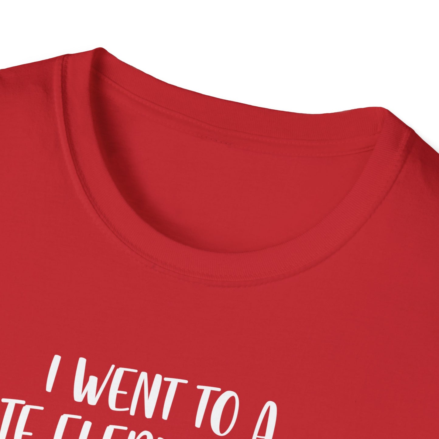 I Went To A Party And All I Got White Elephant Christmas Fun T-Shirt Gift Exchange Contest T-Shirt