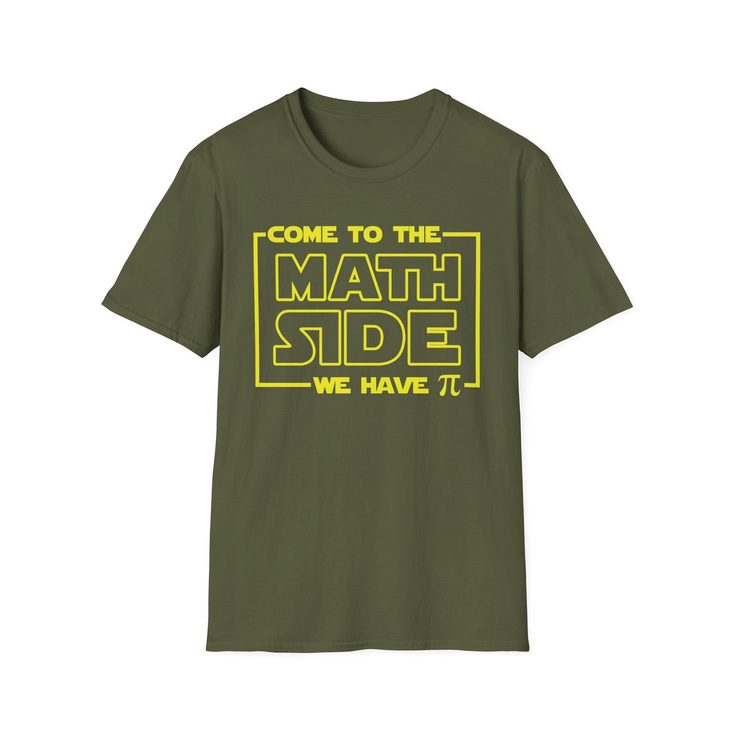 Funny Come To The Math Side We have Pi Mathematics Nerd Nerdy T-Shirt Men Women