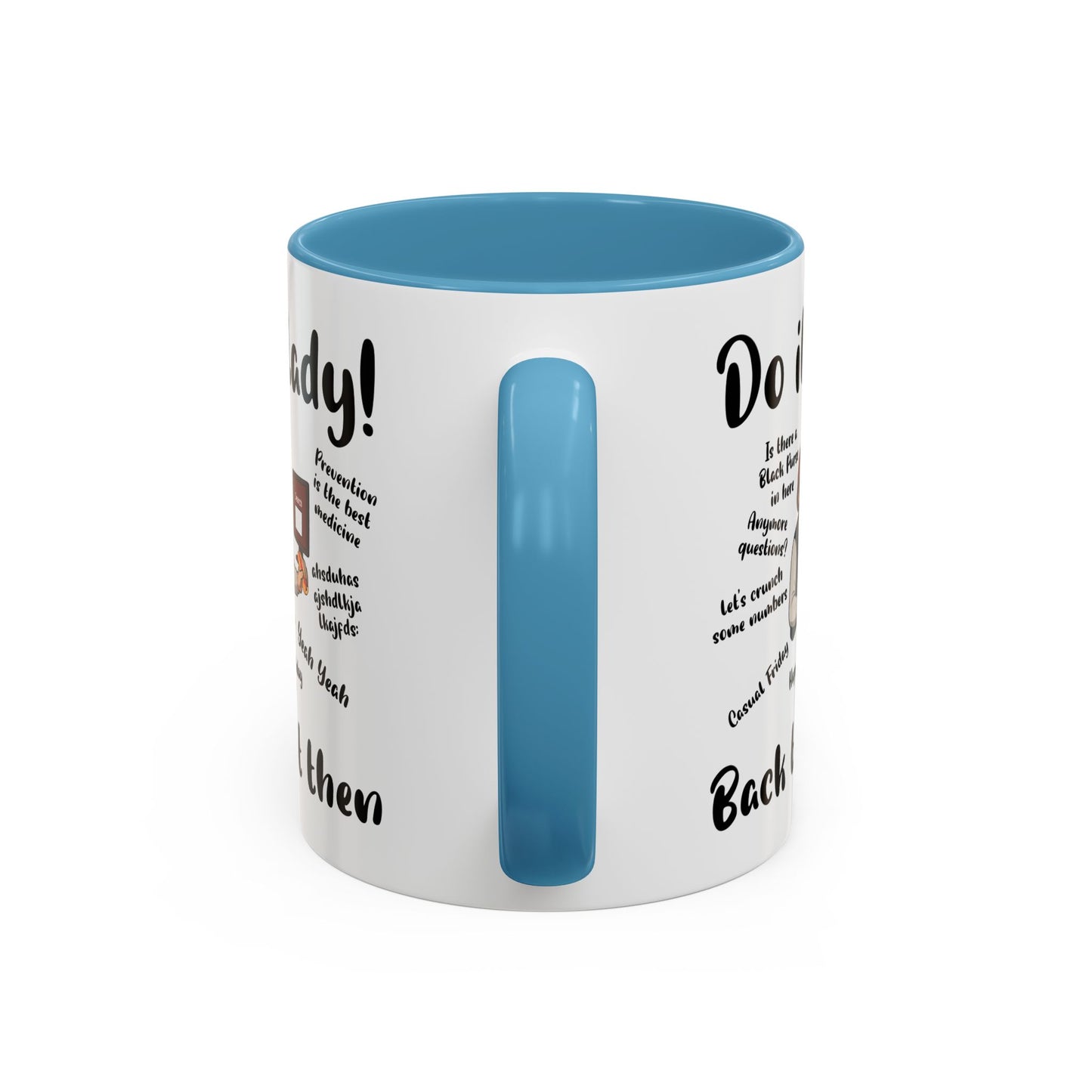 Do it lady! Chit, Trending Funny Saying Coffee Mug for Men Women