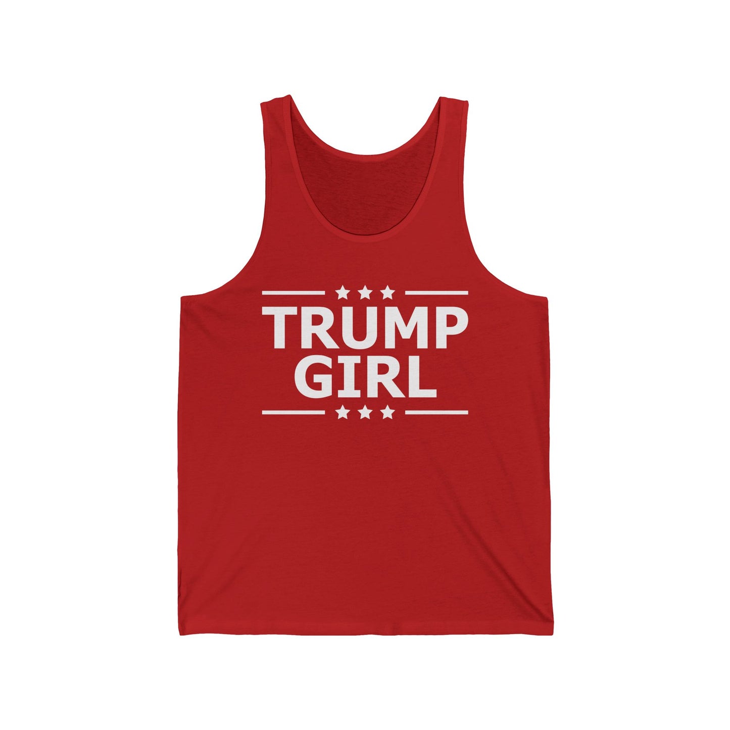 Cute Trump Girl Republican US Flag 2024 Vintage Vote Tank Top