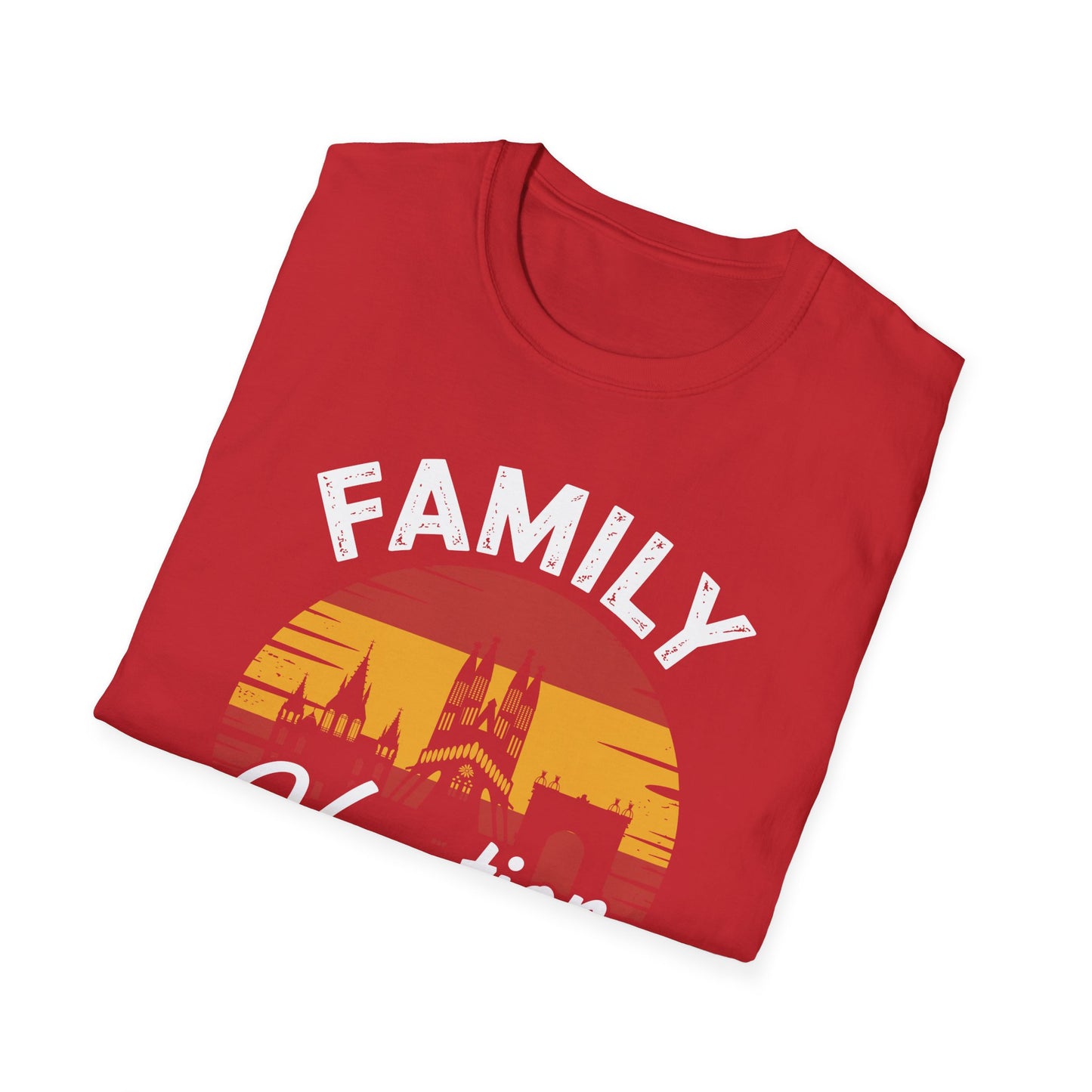 Family Vacation Spain 2026 Traveler Trip Tour T-Shirt For Men Women Tourist