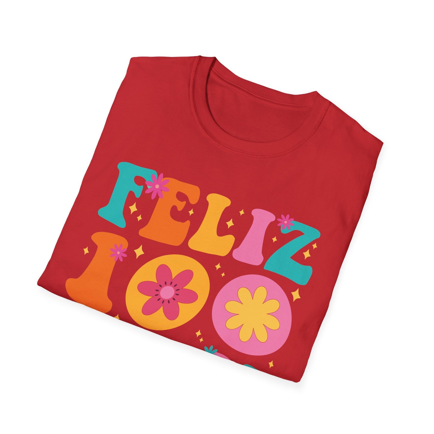 Funny Feliz 100 Diaz De Escuela 100th Day School Spanish Teacher T-Shirt For Men Women Kids