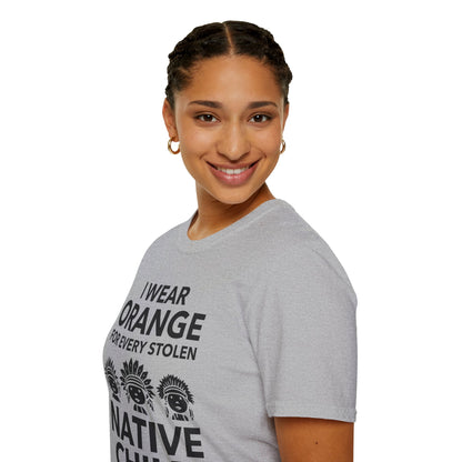 I Wear Orange for Every American Native Child Indian Pride T-Shirt for Men Women