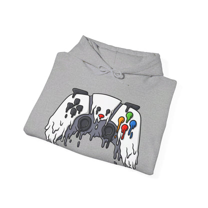 Melting Gaming Console Halloween Gaming Controller Hoodie For Gamers