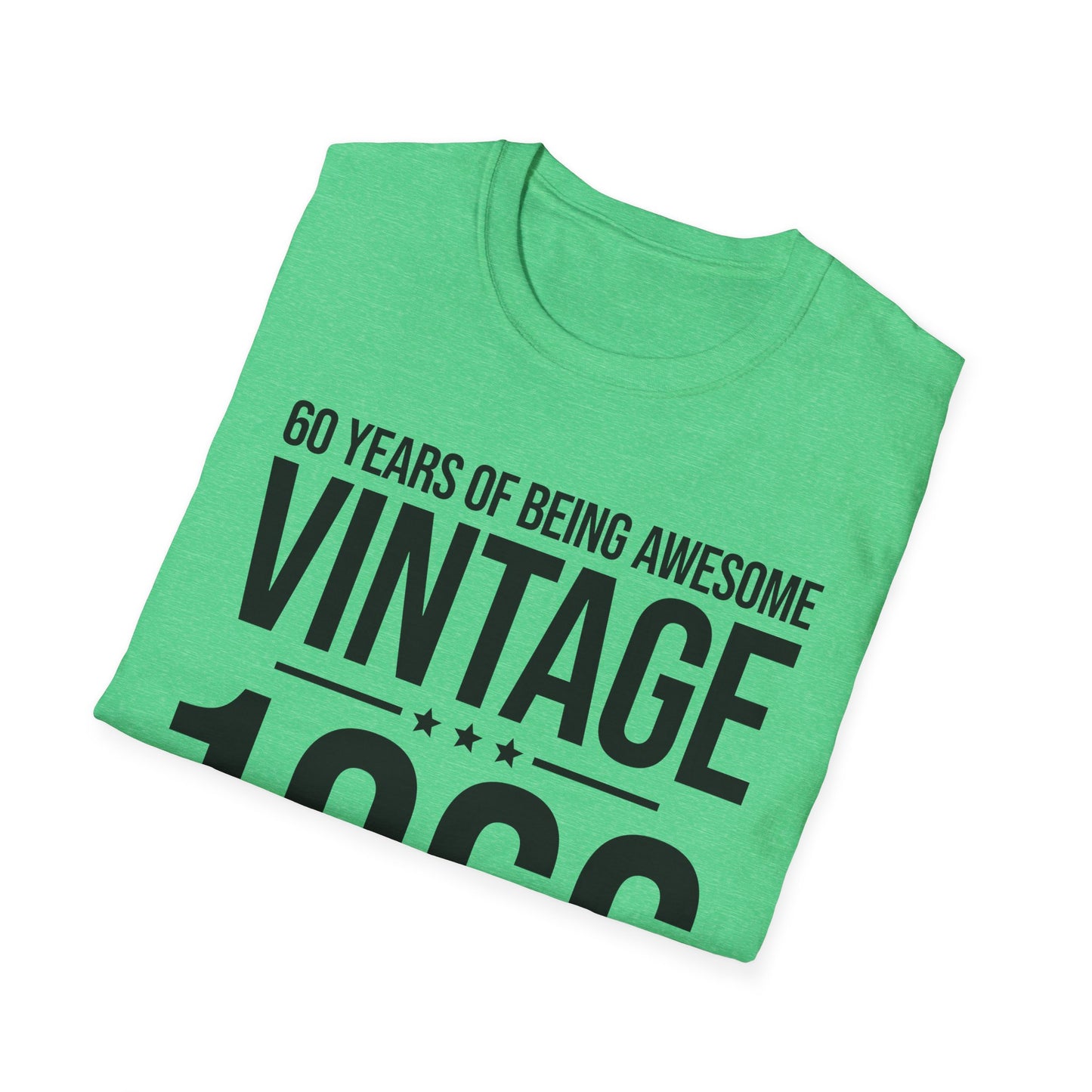 60 Year Old Gifts Vintage 1966 60 Years Awesome 60th Birthday T-Shirt