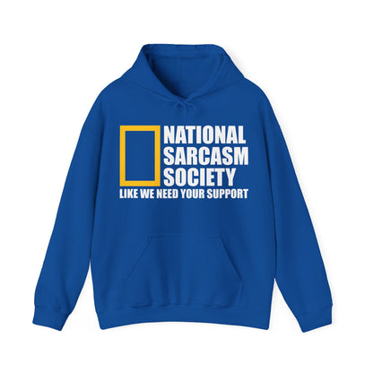 Funny National Sarcasm Society Sarcastic  Hoodie Men Women