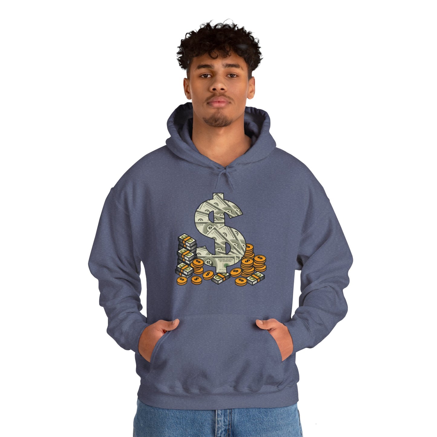 Cool As Dollar Bill Dollar Sign $$ Gift Hoodie For Men Women Hoodie