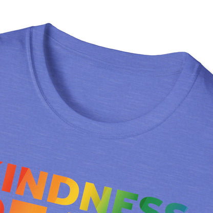 Kindness Equality Love LGBTQ Rainbow Flag Gay Pride Ally T-Shirt