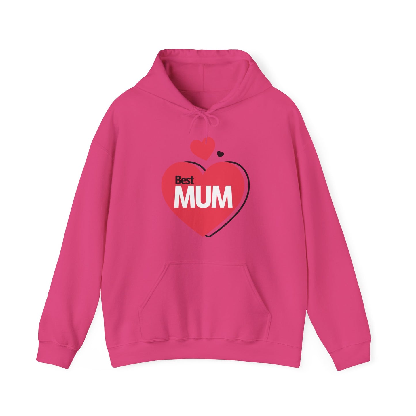 Best Mum Hearts Mothers Day Mom Gift Hoodie