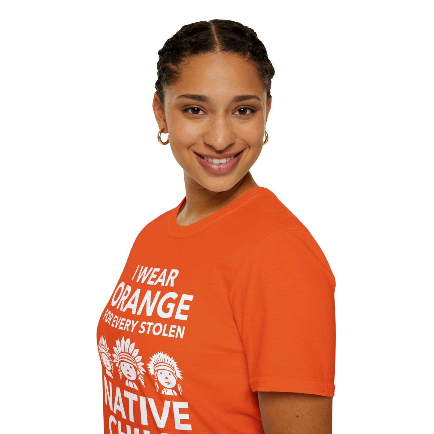 I Wear Orange for Every American Native Child Indian Pride T-Shirt for Men Women