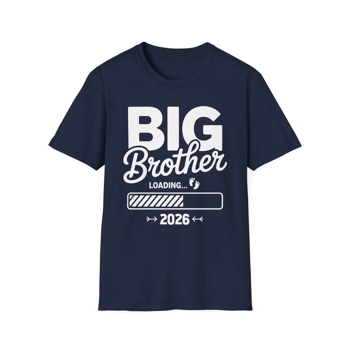 Funny Kids Big Brother Loading 2026 Promoted To Big Brother 2026 T-Shirt For Men