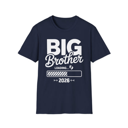 Funny Kids Big Brother Loading 2026 Promoted To Big Brother 2026 T-Shirt For Men