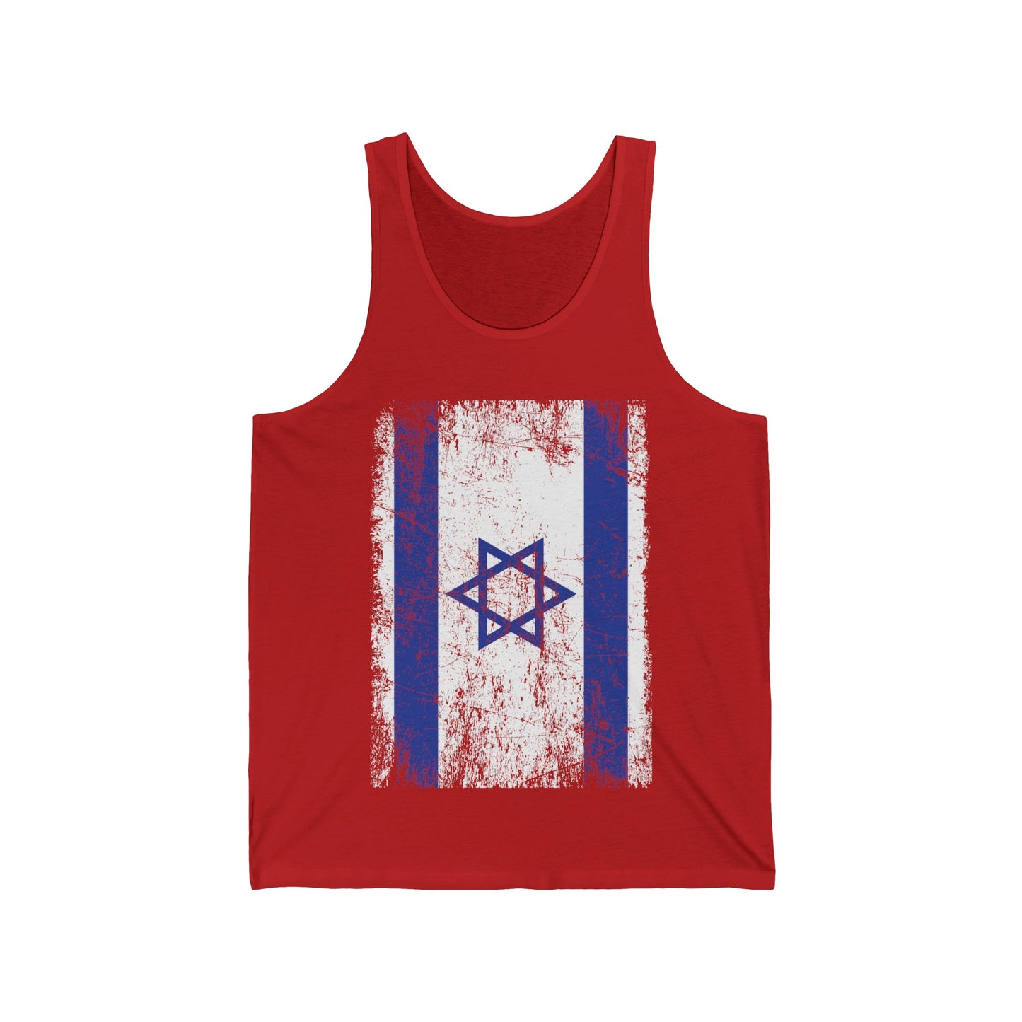 Israeli Flag Israel Jewish Star of David Jerusalem Tank Tops
