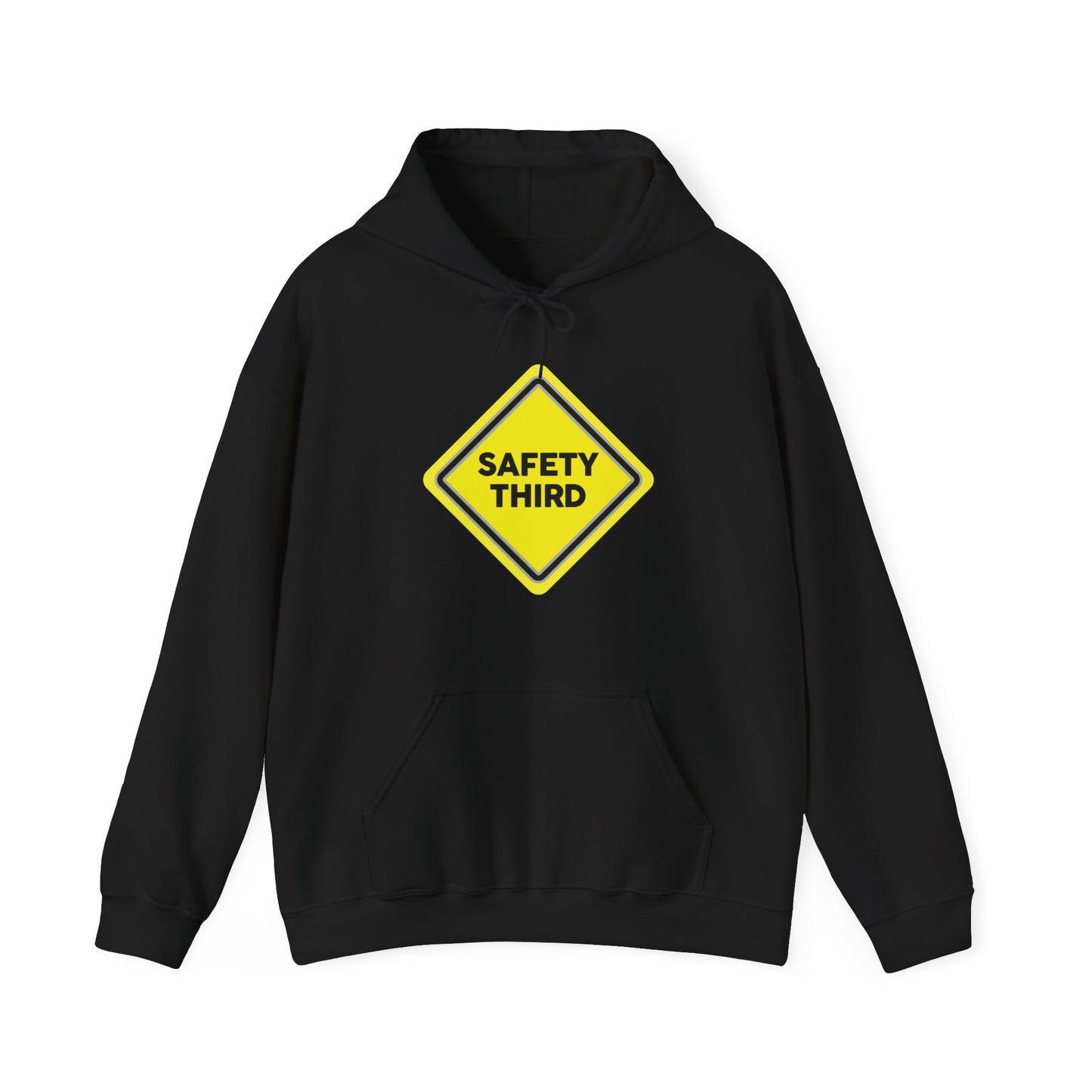 Funny Safety 3rd Third Distress Fun Hoodie For Men Women Travelers