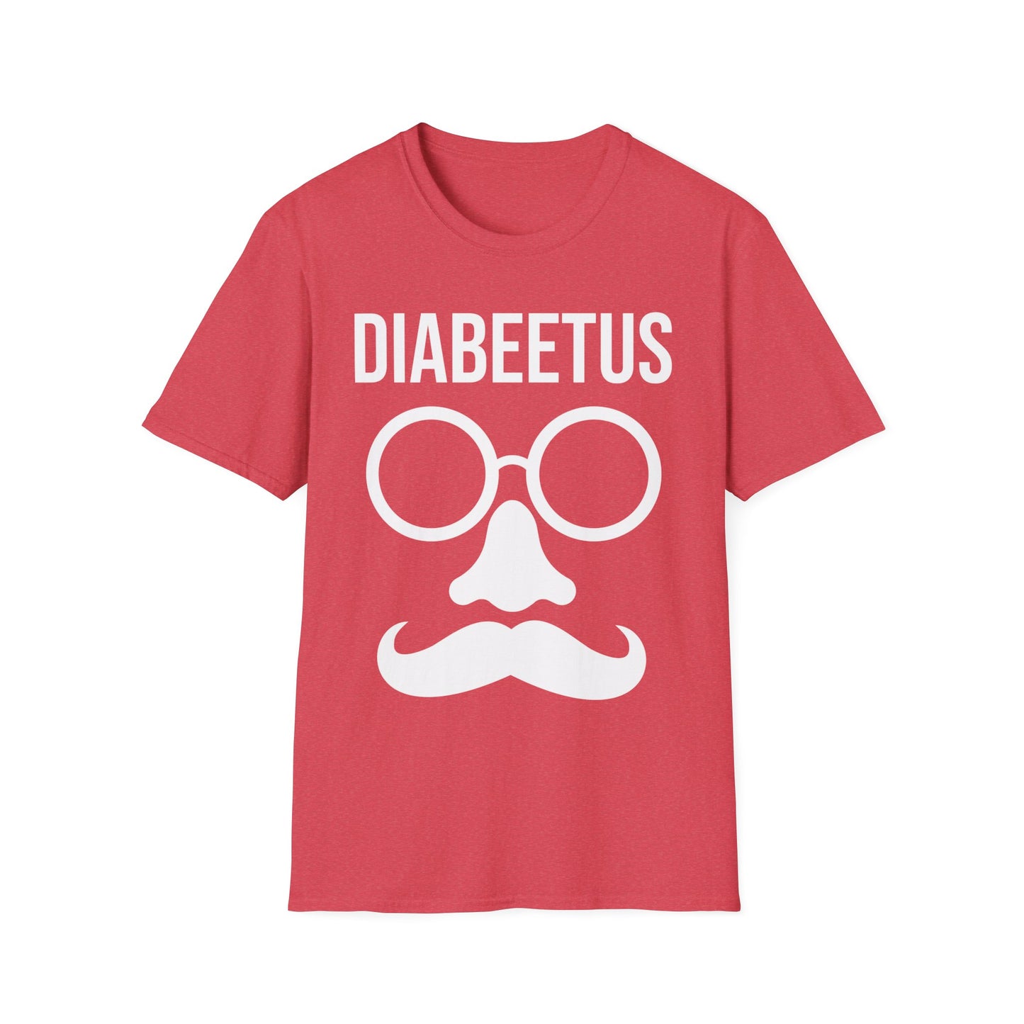 Diabeetus Awareness Diabetic Beard Support Grandpa Grandma T-shirt