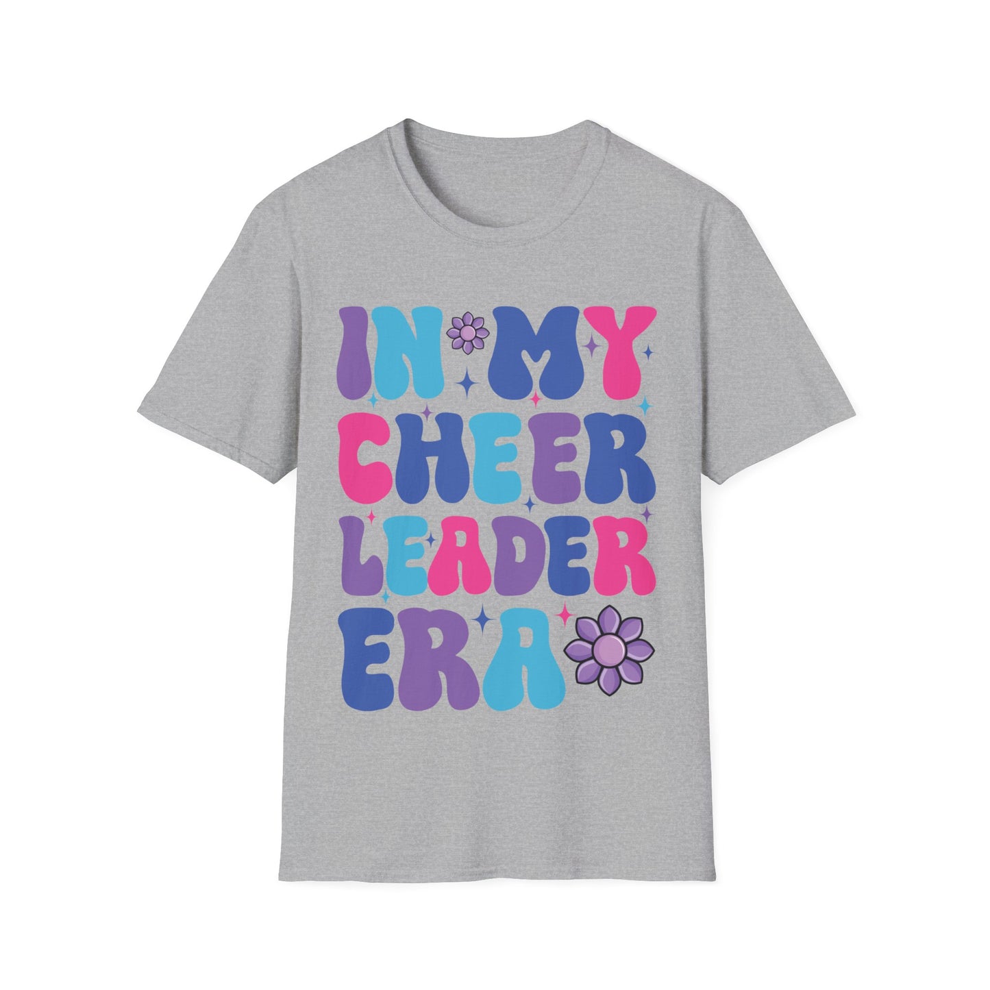 Funny In My Cheerleader Era Cheerleading Girls Teens Women T-Shirt