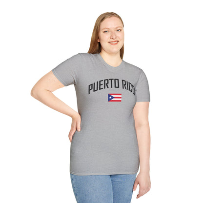 Puerto Rico Flag Retro Text T-Shirt