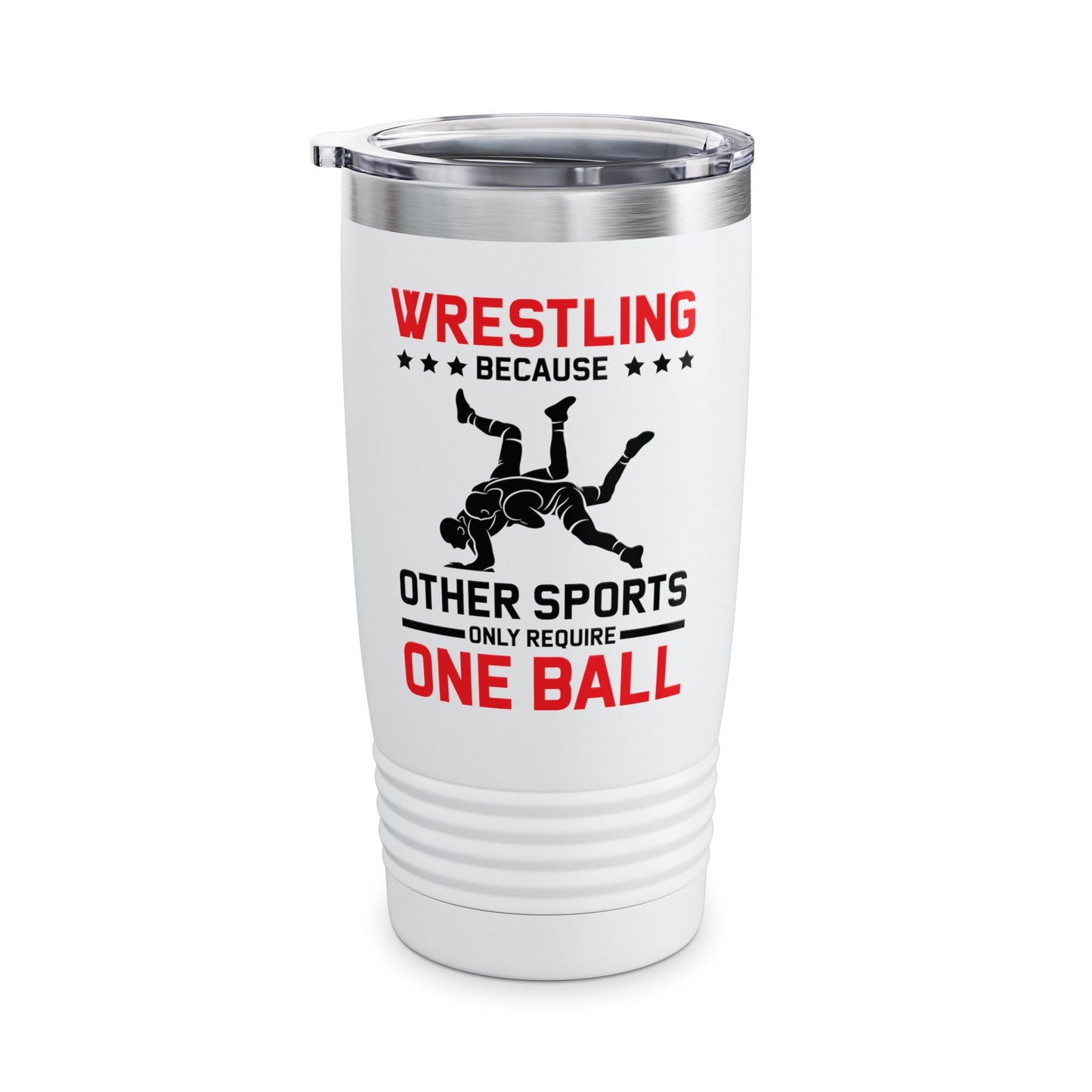 Funny Wrestling Because Other Sports Only Require One Ball Wrestler Tumbler For Men Tumbler