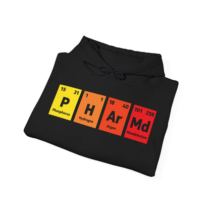 PharmD Pharmacy Graduate Pharmacy School Periodic Table Gift Hoodie