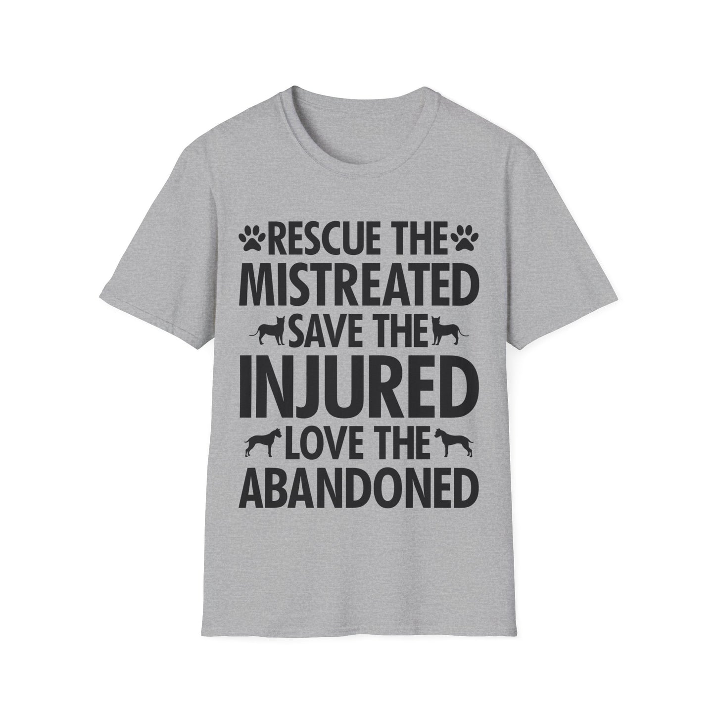 Rescue Pet Adoption Animal Welfare Gift T-shirt For Animal Lovers Men Women T-Shirt