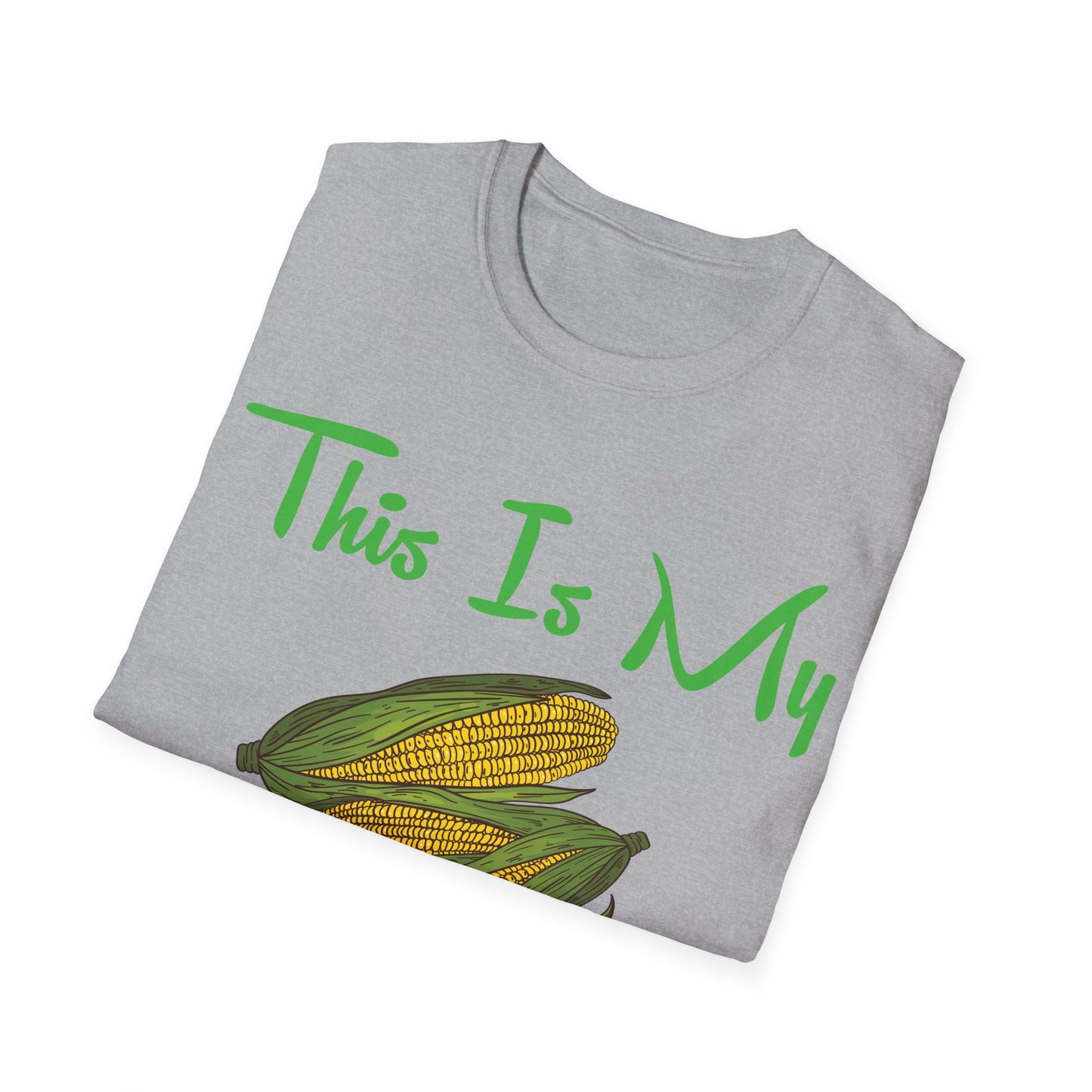 Funny This is my Crop Top Farmer Farming Corn Lover Pun Joke T-Shirt
