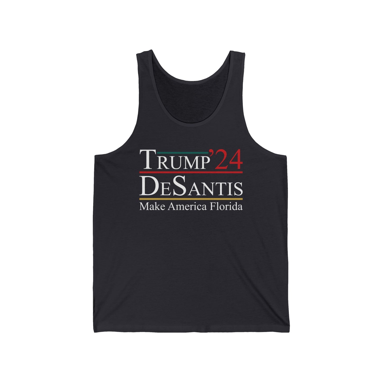 Trump DeSantis 2024 Make America Florida, Election Tank Top Man Women