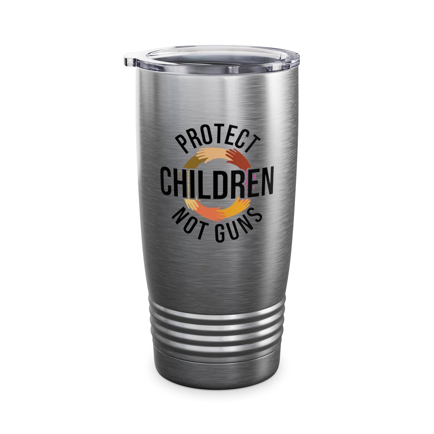 Protect Children Not Guns Wear Orange Day Tumbler