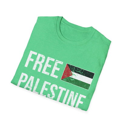 Free Palestine The Palestinian Flag Free Gaza T-Shirt Men Women