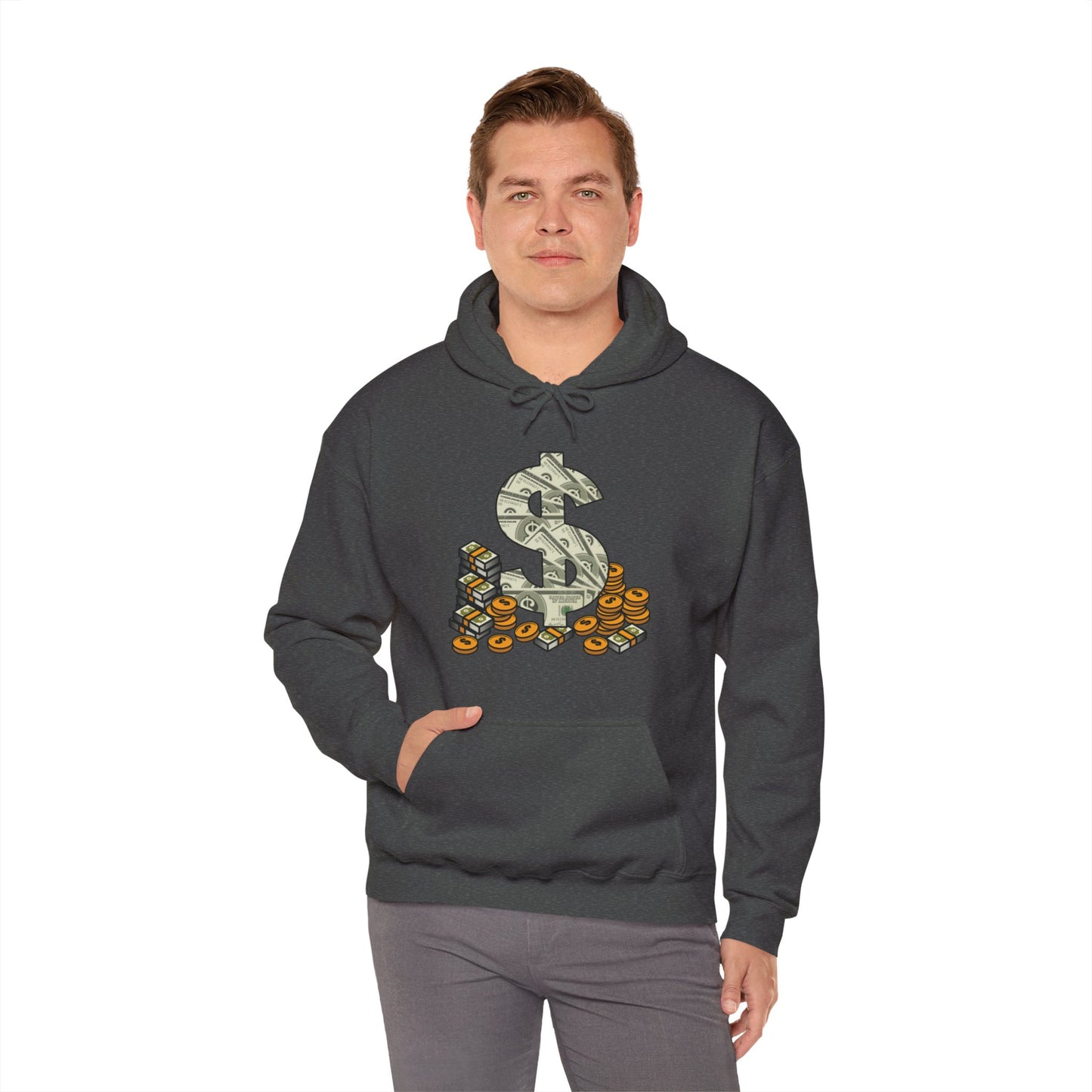 Cool As Dollar Bill Dollar Sign $$ Gift Hoodie For Men Women Hoodie