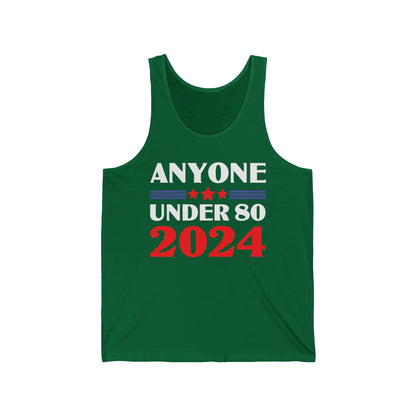Funny Anyone Under 80 Presidental Election 2024 Tank Top For Men Women Tank Top