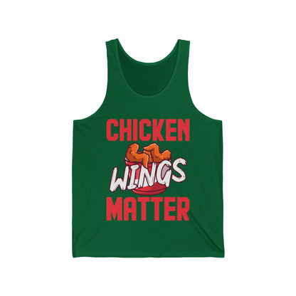 Funny Chicken Wings Matter Funny Chicken Wings Food Lover Foodie Tank Tops For Men Women