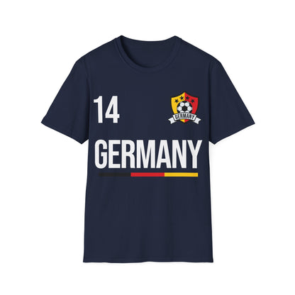 Germany Soccer Jersey Tee Flag Football Champions 2014 Gift T-Shirt
